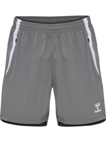 Hummel Sportshorts "Lead 2.0 Woven Shorts" in Grau