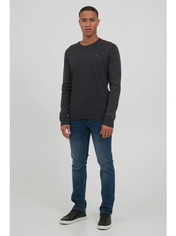 11 Project Rundhalspullover PRSandro in Grau