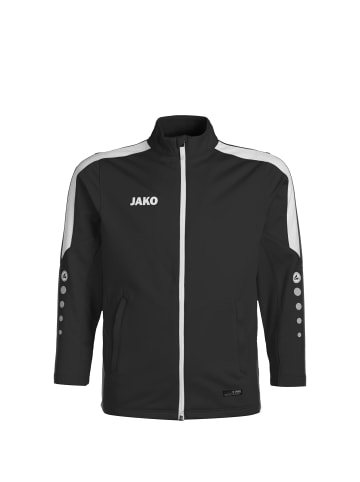 Jako Trainingsjacke Power in schwarz / weiß