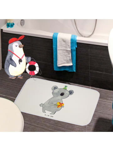 Mr. & Mrs. Panda fußmatte bad Koala Geschenk ohne Spruch in Weiß