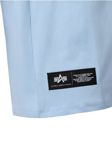 Alpha Industries Shirt in hellblau