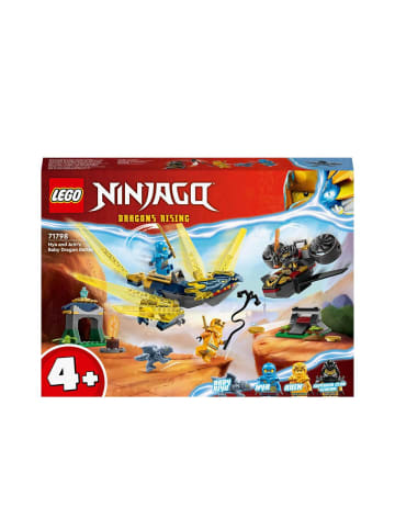 LEGO Bausteine Ninjago 71798 Duell zwischen Nya und Arins Babydrachen, seltenes Set