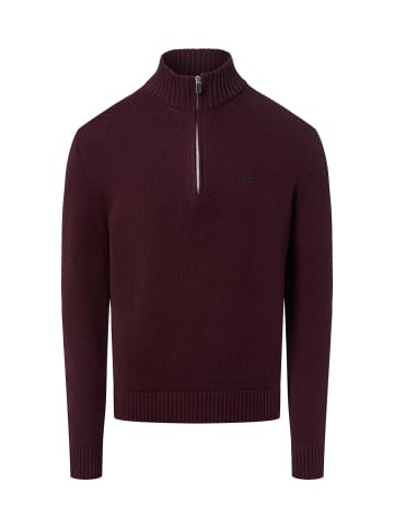 Nils Sundström Strickpullover in bordeaux - 0004