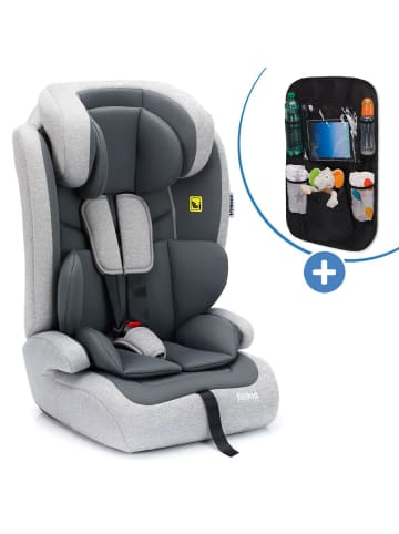fillikid Kindersitz Oli i-Size 9 Monate - 12 Jahre in grau
