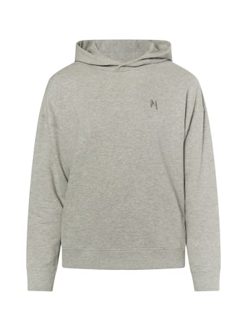 MO Herren Hoodie in Grau Melange