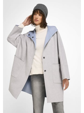 Basler Outdoorjacke new wool in light grey/light blue