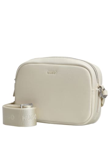 HUGO Women's Bel 2.0 - Umhängetasche 20 cm (black) in open white