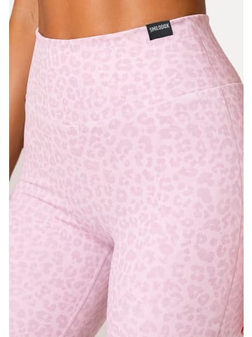SMILODOX LEO Schlagleggings Lithara in Rosa Leo