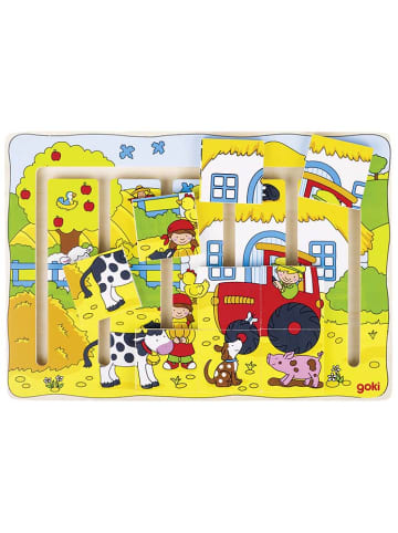 Goki Schiebepuzzle - Bauernhof - ab 3 Jahren