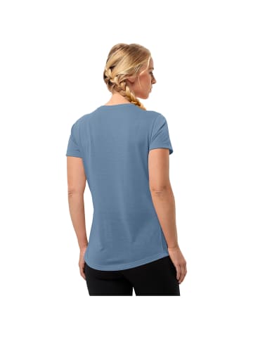 Jack Wolfskin VONNAN S/S T W in Blau3075