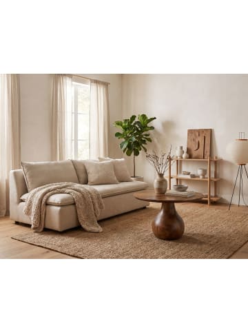 FineBuy Couchtisch in Braun / Mango / 60x60x40