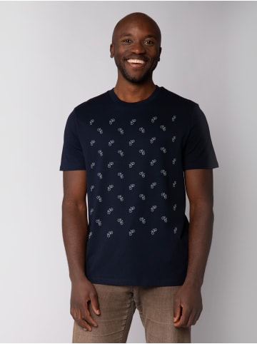 wat? Apparel T-Shirt Fahrräder in Dunkelblau