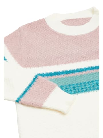 VIRITA Women Strickpullover in Lila Mehrfarbig