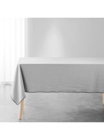Douceur d’Intérieur Tischdecke aus Baumwolle MISTRALINE in Grau, 140 x 240 cm