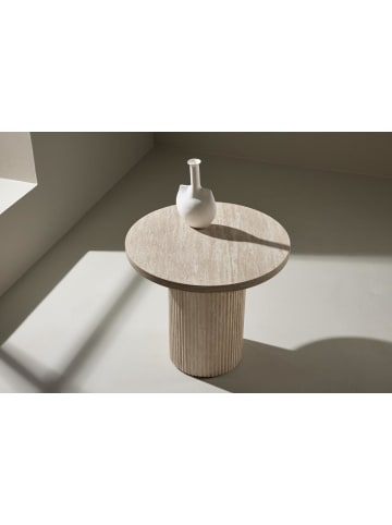 ebuy24 Couchtisch Härön Beige 50 x 50 cm