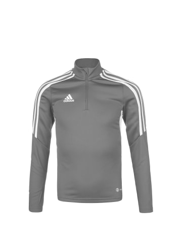 adidas Performance Trainingspullover Condivo 22 in grau / weiß