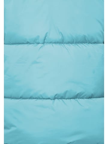 myMo Wattierte Steppjacke in Türkis Schwarz