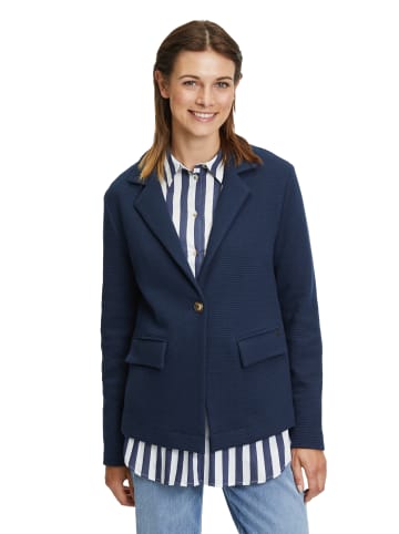 BETTY & CO Sweatblazer mit Taschen in Navy Blue