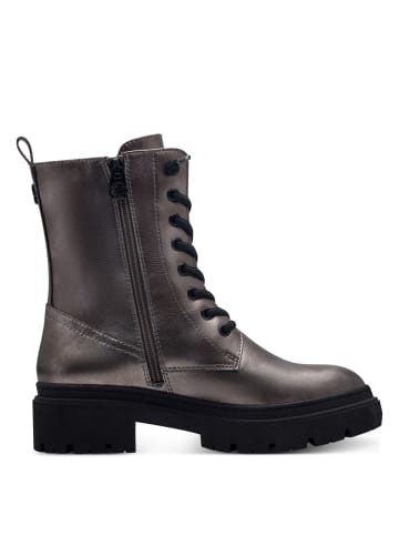 Marco Tozzi Schnürstiefeletten in Silber