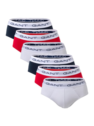 Gant Slip 6er Pack in Mehrfarbig