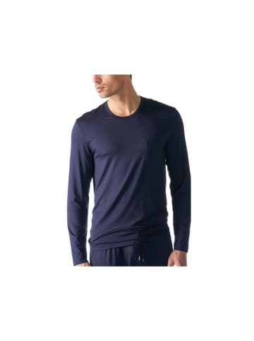 Mey Pyjama lang für Herren in blau in blau