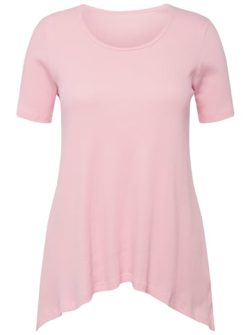 Ulla Popken Longshirt in blasses rosa