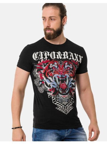 Cipo & Baxx T-Shirt in BLACK