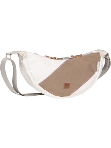 360 grad Sling Bag Roop in Weiß/Taupe