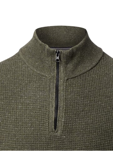 Nils Sundström Pullover in oliv - 0003