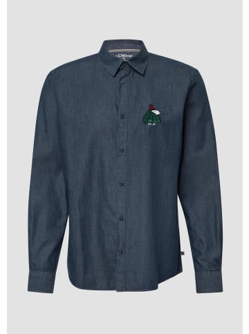 s.Oliver Hemd in 58D1_tiefblau