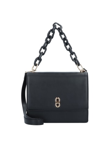 Seidenfelt Herrvik Handtasche 24 cm in black-gold