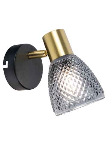 näve Spot "LINDITA" in schwarz - (L)16.5 cm x (B)8.5 cm x (H)14 cm