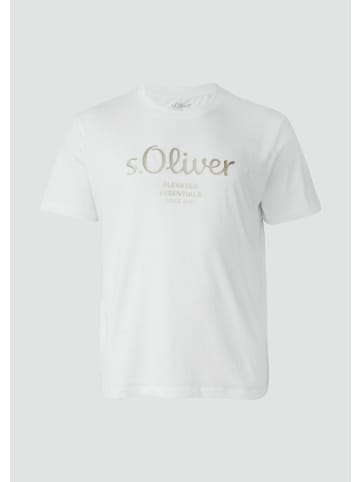s.Oliver T-Shirt in 01D2_weiß