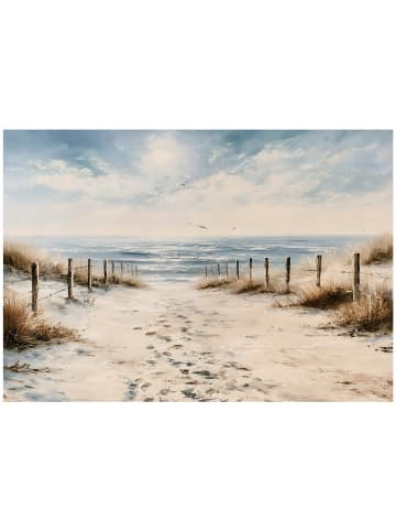 WALLARENA Fototapete Strand in Beige