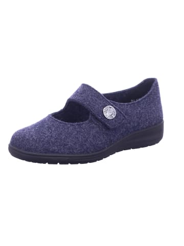 Solidus Hausschuh in blau