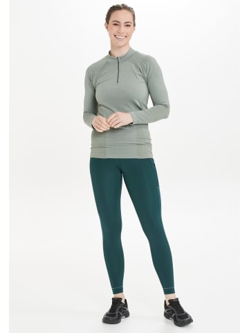 Endurance Funktionsshirt HALEN W Seamless Midlayer in 3056 Agave Green