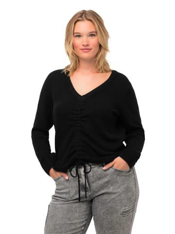 Ulla Popken Pullover in schwarz