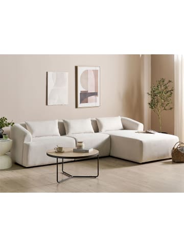 Beliani Ecksofa SVANSELE in Beige - (W) 278 x (H) 72 x (L) 174 cm