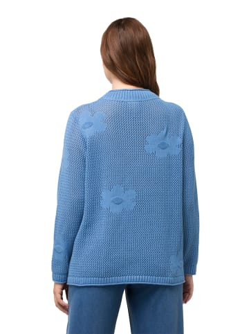 Ulla Popken Pullover in mittelblau