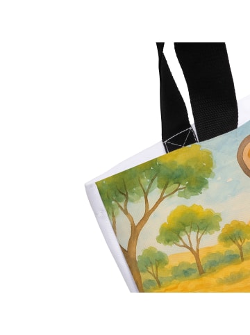 Mr. & Mrs. Panda Reisetasche Quokka Happy Design ohne Spruch in Weiß