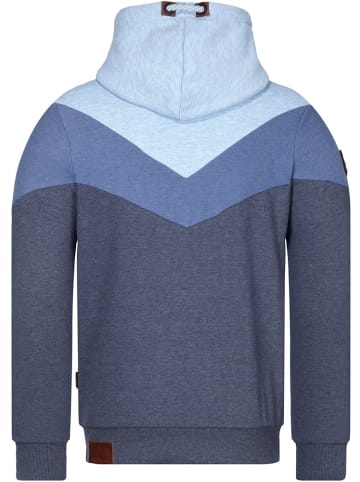 naketano Hoodie "Kifferboarder" in Blau