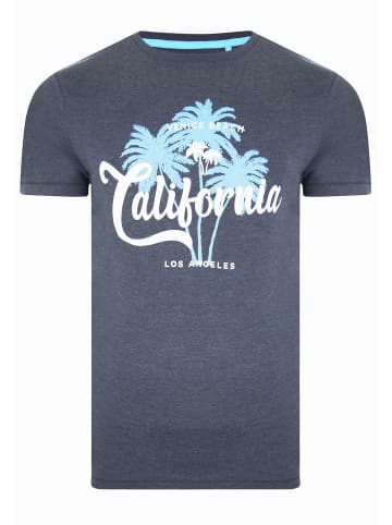 Threadbare T-Shirt Venice Palms in Denim