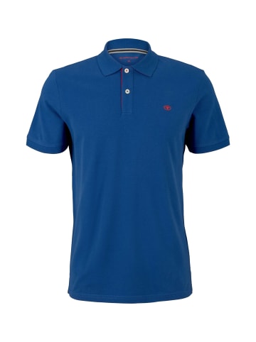 Tom Tailor Poloshirt 'Basic' in blau