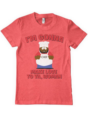 South Park T-Shirt "I'm Gonna Make Love To Ya" in Rot
