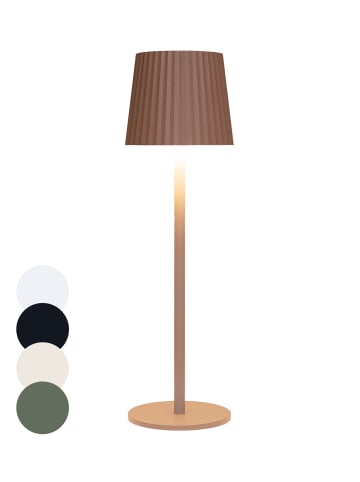 Coen Bakker LED Tischlampe dimmbar IP44 Innen & Außen 36,5x11cm in Terra