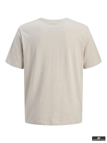 JACK & JONES PLUS T-shirt in Moonbeam
