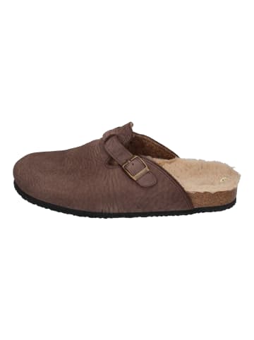 natural world Hausschuhe BIO SLIPPER NAPA WOOL in braun