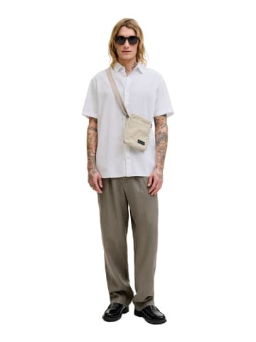 Jack & Jones Hemd JJESUMMER LINEN BLEND in Weiß