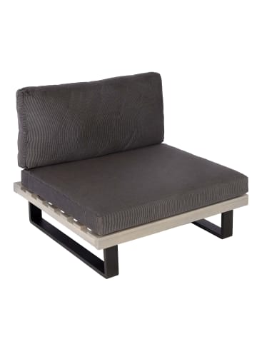 MCW Lounge-Sessel H54, Grau, Polster dunkelgrau