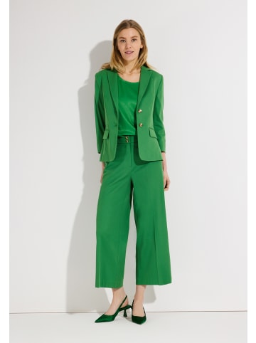 More & More taillierter, schmaler 3/4 Arm Blazer in green